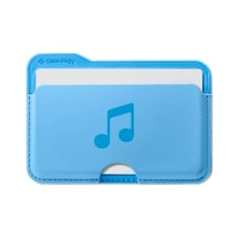 Spigen Magsafe Destekli Cüzdan Folder Pop Music Mag 3 Kartlık Mavi - Afa07498 Çok Renkli