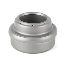 Vkemall Ti77 Saf Titanyum Taşınabilir Alkol Ocağı Gri