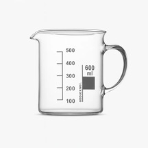 Kulplu Beherglas 600 Ml. Renksiz