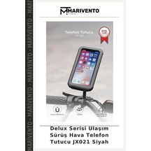 Delux Serisi Ulaşım Sürüş Hava Telefon Tutucu Jx021 Siyah