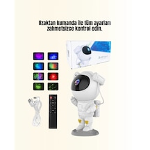 Mey İthalat Usb Güç Bağlantılı Çok Fonksiyonlu Astronot Gece Lambası