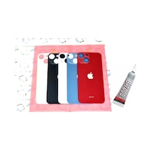 İphone 14 Uyumlu Arka Batarya Pil Kapağı Beyaz B7
