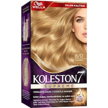 Koleston Supreme Kit 8/0 Açık Kumral Saç Boyası