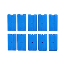Tr Buz Aküsü Buz Kasedi Ice Box 10nanlu Set 370 Ml X 10, Ankanorm, Mavi Diğer
