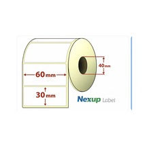 60x30 Mm Termal Etiket, Barkod/adres/kargo Termal Etiketleri, Zebra Ve Diğer Yazıcılarla Uyumlu
