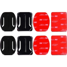 Sjcam. Xiaomi Yi. Eken. Soocoo. Gopro 2 Oval 2 Düz Yüzey Bağlantı