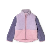 Tchibo Kız Çocuk Teddy Mont, Lila-pembe Mor