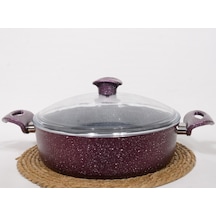 İmza 24 Cm Granit Basık Tencere