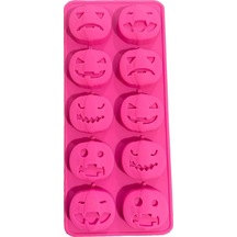 Silikon Kalıp Halloween Cadılar Bayramı Kurabiye Kalıbı 10 Lu