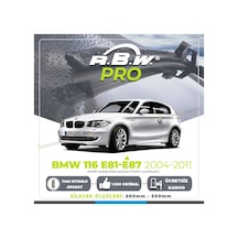 Bmw 116 (E81-E87) Arası Muz Silecek Takımı (2004-2011) RBW PRO