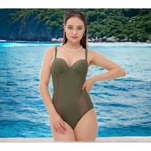 Shopiolog Dikine Tüllü Modelli Mayo