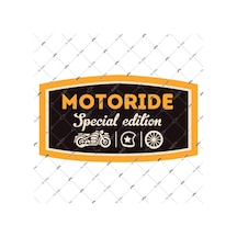 Bay Etiket Msl58 Motoride Sticker