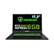 Monster Abra A7 V15.1 i7-12700H 16 GB 500 GB SSD 6 GB RTX3050 17.3" Dos Dizüstü Bilgisayar
