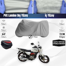 Kuba Platinium Motosiklet Brandası Çanta Topcase Uyumlu Motor Branda