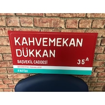 Sokak Tabelası, Cadde Sokak Levha 317935943