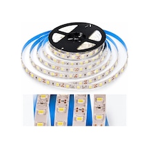 Cata 5 Metre Led Şerit Bant 12v 6500k Beyaz Işık 60 Led/m Ip20 Kendinden Yapışkanlı