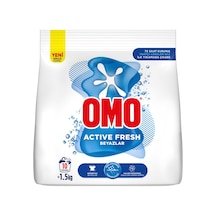 Omo Active Fresh Beyazlar Toz Deterjan 10 Yıkama 1.5 Kg 2 Adet