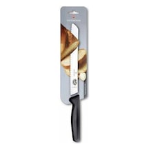 Victorinox Tırtıklı Paslanmaz Çelik Ekmek Bıçağı 21 CM Siyah