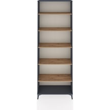 Arges Dolap 5 Raflı 88x30x243 Antrasit-çam Antrasit