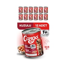 Cango Yetişkin Yaş Köpek Maması Kuzu Etli 415gr 12li