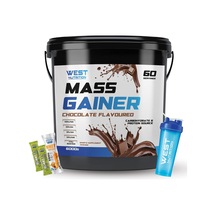 West Nutrition Mass Gainer Karbonhidrat Tozu 6000 Gr - 60 Servis + Hediye