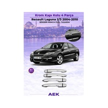 Renault Laguna 2 2004-2010 Araca Özel Krom Kapı Kol A+