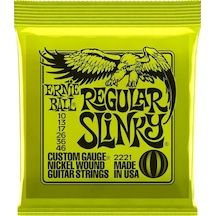 Ernie Ball 2221 Elektro Gitar Teli 10 Numara