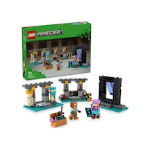 LEGO® Minecraft Cephanelik 21252 7 Yaş ve Üzeri Oyun Severler için Yaratıcı Oyuncak Yapım Seti - 203 Parça