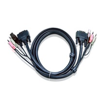 Aten 2L-7D02Ud 1 8M USB Dvı-D Dual Link Kvm Cable