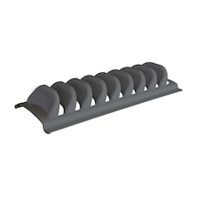 8 Gözlü Tabaklık Tabak Düzenleyici Kurutmalık Organizer Plastik 35 X 15 Gri Tr Diğer