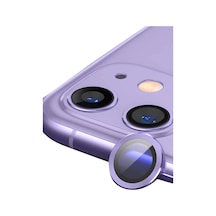 Newface - 10 - İphone 11 Raze Metal Kamera Lens - Edntrend - - Mor