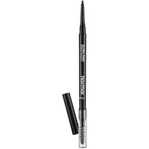Flormar Kaş Kalemi & Fırçası - Ultra Thin Brow Pencil - 004 Dark Brown - 8690604572137
