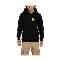 Zepplin Giyim Metallica Lux Æterna Man Siyah Çocuk Kapşonlu Sweatshirt Siyah