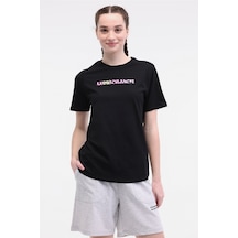 Lumberjack Wl Venus 11md1052 5fx Siyah Kadın Kısa Kol T-shirt SIYAH