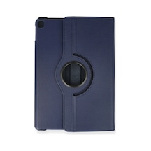 Çanta, Kılıf, Askı Apple  İpad Uyumlu Pro 11 2024 Kılıf 360 Tablet Deri Kılıf - Lacivert Diğer