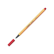 Stabılo Point 88 Keçeli Kalem, 0,4 Mm Uç, Su Bazlı Mürekkep, Kırmızı
