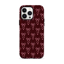 Valestra Magline - Burgundy Bow Grid