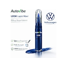 Ld5k Lapiz Mavi Rötuş Boyası Ve Rötuş Çeliği Seti Kalemi Volkswagen Audi Skoda Seat Uyumlu Oem Çizik Giderici