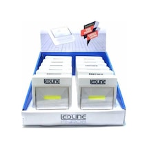 Yapışkanlı Mıknatıslı Pilli Duvar Dolap Lambası Oda Lambası Pilli