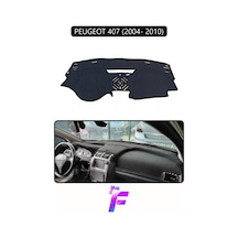 Peugeot 407 2004-2010 Uyumlu Torpido Örtüsü Yansıma Önleyici Tam Koruma Kolay Montaj H90 Torpido Halısı