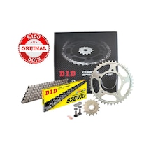 Dıd Kawasaki Z 250l Zincir Dişli Seti 2015-2017 X-ringli Zincir Çelik Renk
