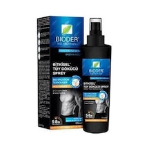 Bioder Hassas Dahil Tüm Cilt Tipleri İçin Bitkisel Erkek Tüy Dökücü Sprey 175 ML