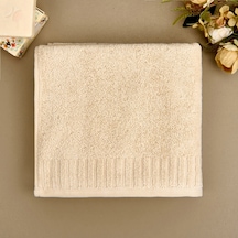 Soft Patte Yüz Havlusu - Krem - 50x90 Cm Renkli