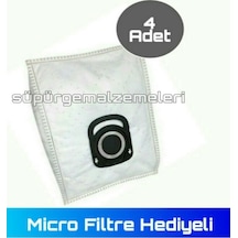 Rowenta Ro 6455 Hygiene Toz Torbası 4 Adet - Micro Filtre