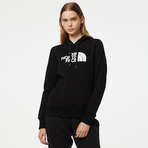 The North Face W Drew Peak Pullover Hoodie - Eu Kadın Siyah Sweatshirt