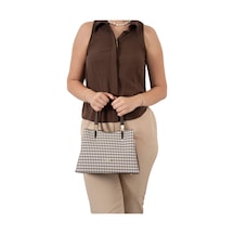 Omuz Çantası Kadın Silver Polo 1205-47383 Sılver Polo Bayan Çantası M191 Kahve Sarı-mat Kahve Çok Renkli