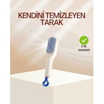 Pratik Mekanizmalı Saç Tarağı Kendi Kendini Temizler, Taşınabilir Çok Renkli