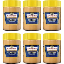 Gold Fıstık Ezmesi Classic Şekersiz 340 Gr X 6 Adet