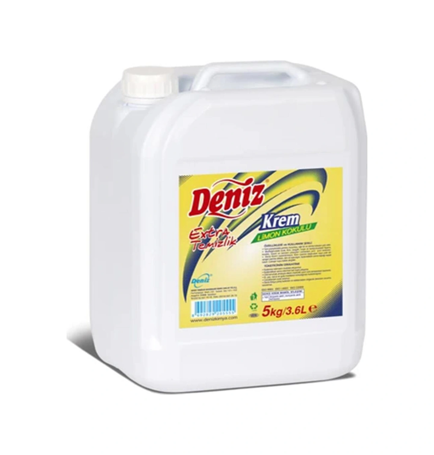 Deniz Mineralli Sıvı Ovma Maddesi / Krem Temizleyici / 5 Kg. / 3.6 Litre - Bidon Tekli
