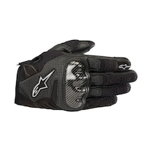 Alpinestars Stella Smx-1 Air V2 Korumalı Kadın Motosiklet Eldiveni Siyah